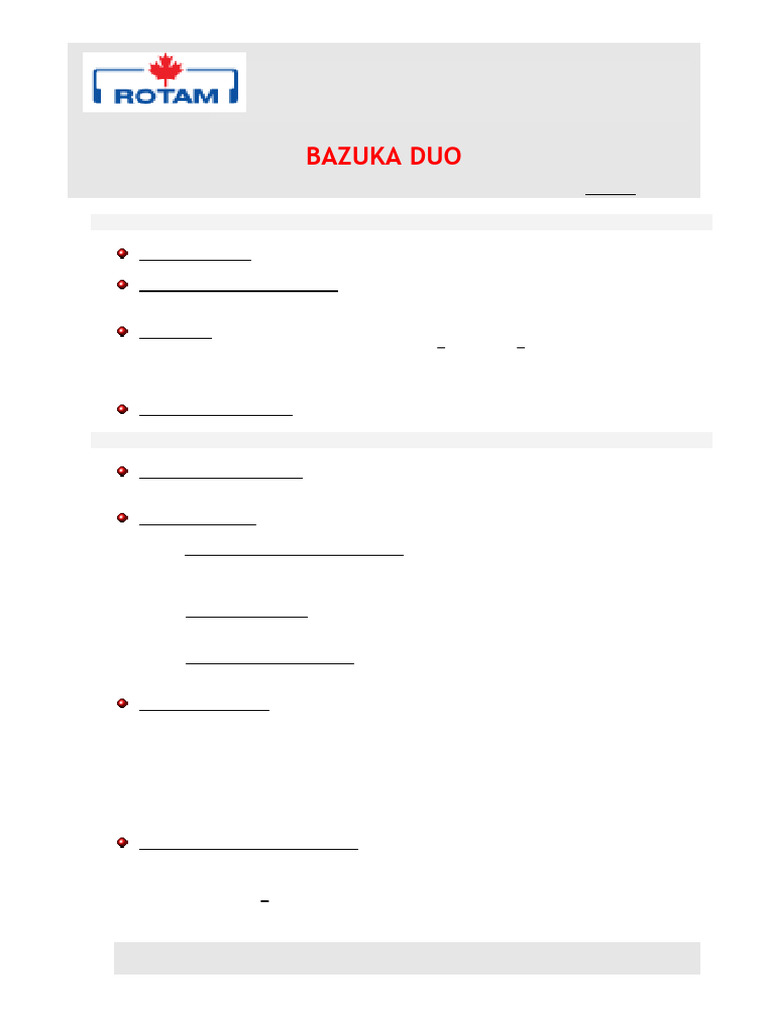 Segurança do Inseticida Bazuka Duo | PDF | Embalagem e rotulagem ...