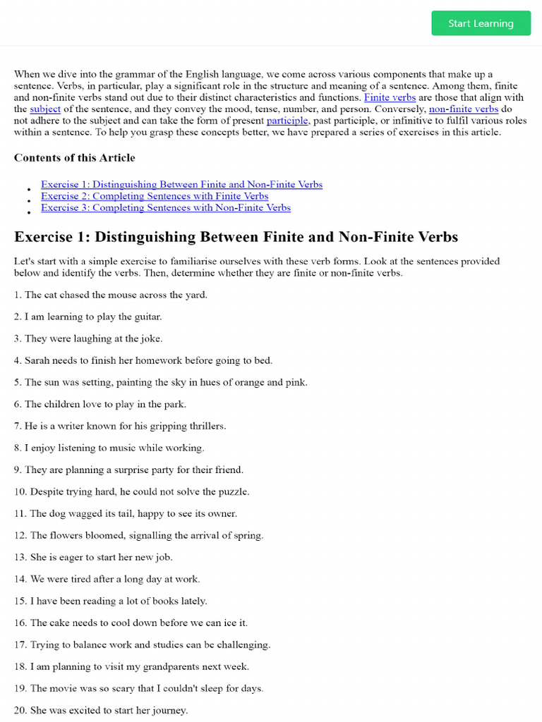 finite-and-non-finite-verbs-exercises-with-answers-testbook-pdf