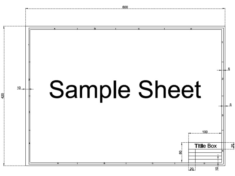 ED - Manual Sample Sheet With Dimentions | PDF
