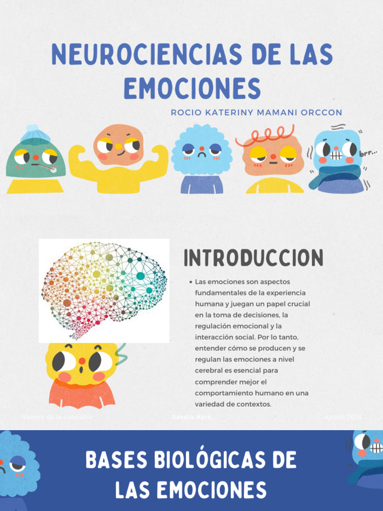 Neurociencia y Emociones Humanas | PDF | Las emociones | Cerebro