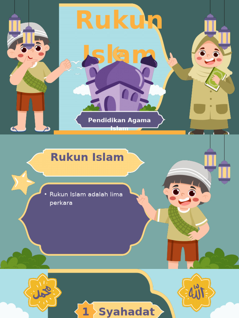 Rukun Islam: Panduan untuk Anak SD | PDF