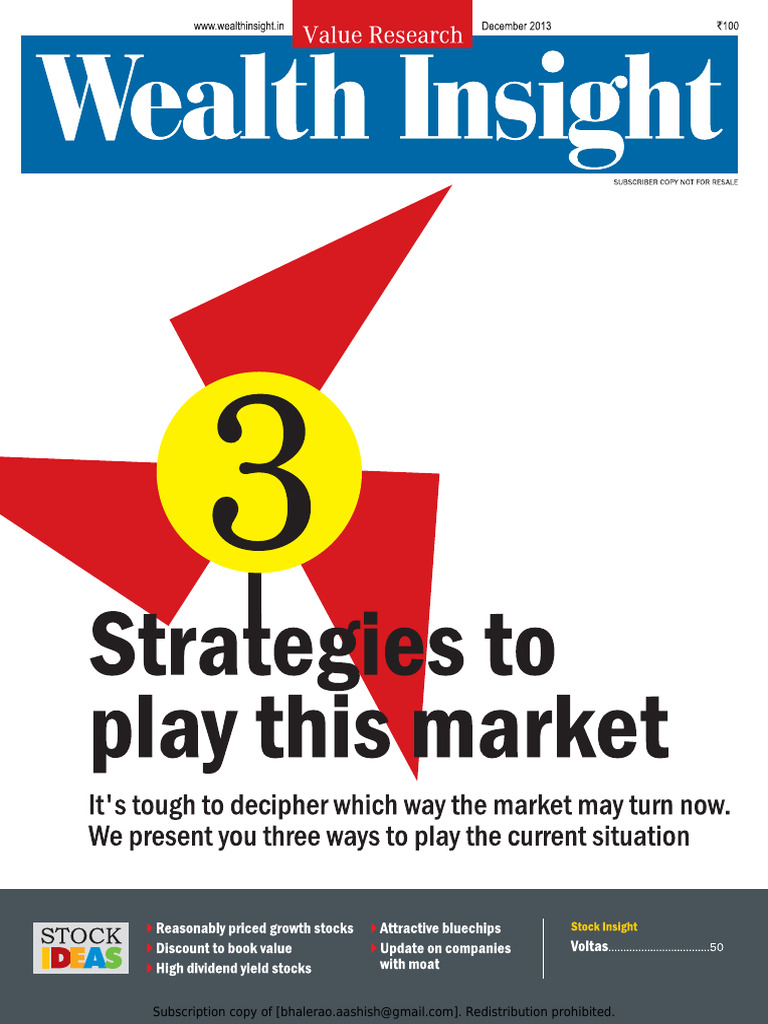 wealth-insight - Dec 2013 | PDF | Stocks | Stock Market