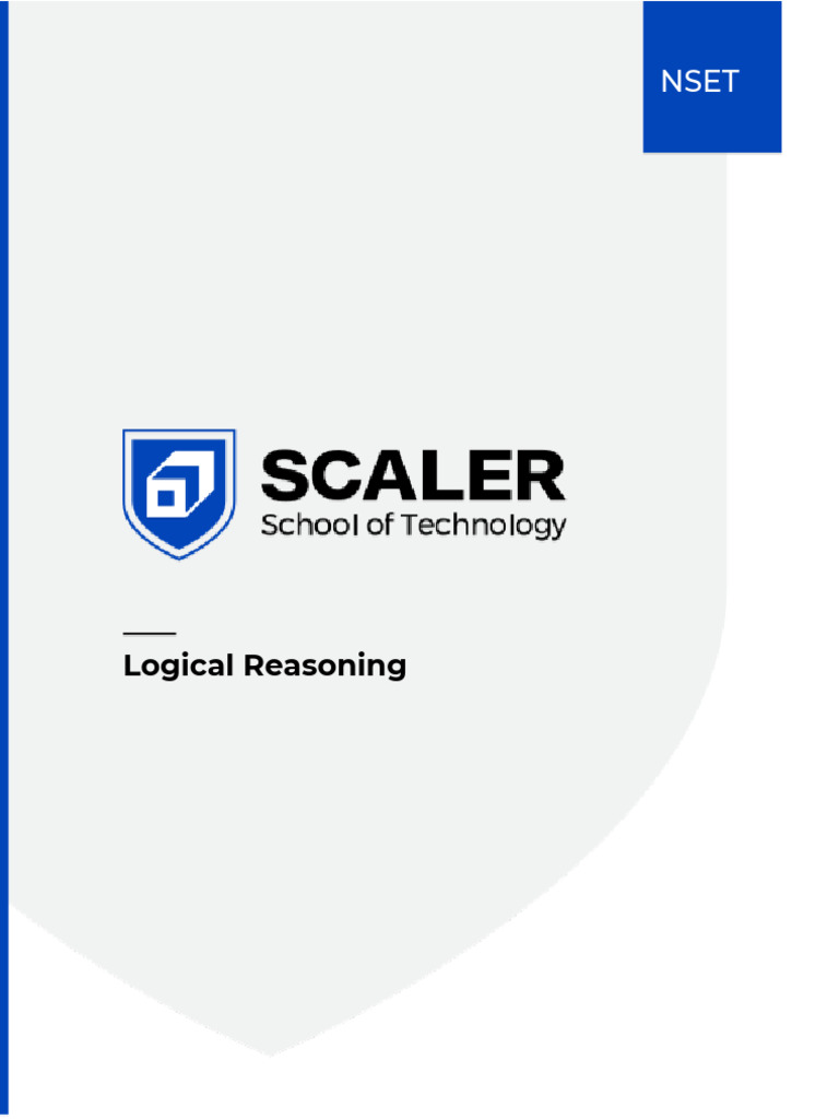 Logical Reasoning Skills for NSET Exam | PDF | Interest | Interest Rates