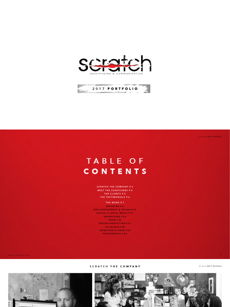 Scratch 2017 Portfolio Overview | PDF | Emirates (Airline)