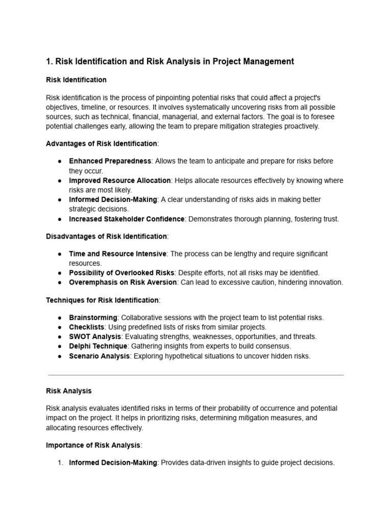 PM 3rdinternals | PDF | Risk | Risk Management