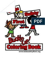 Kids Safety Coloring Book
