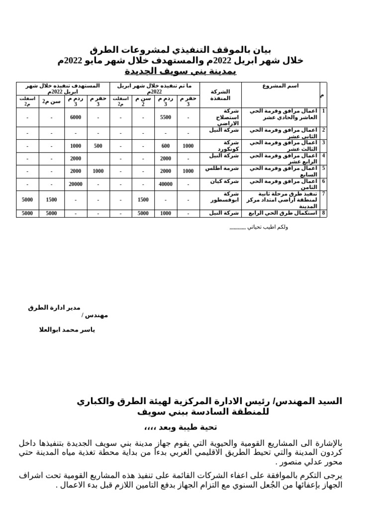 بيان الموقف التنفيذي | PDF