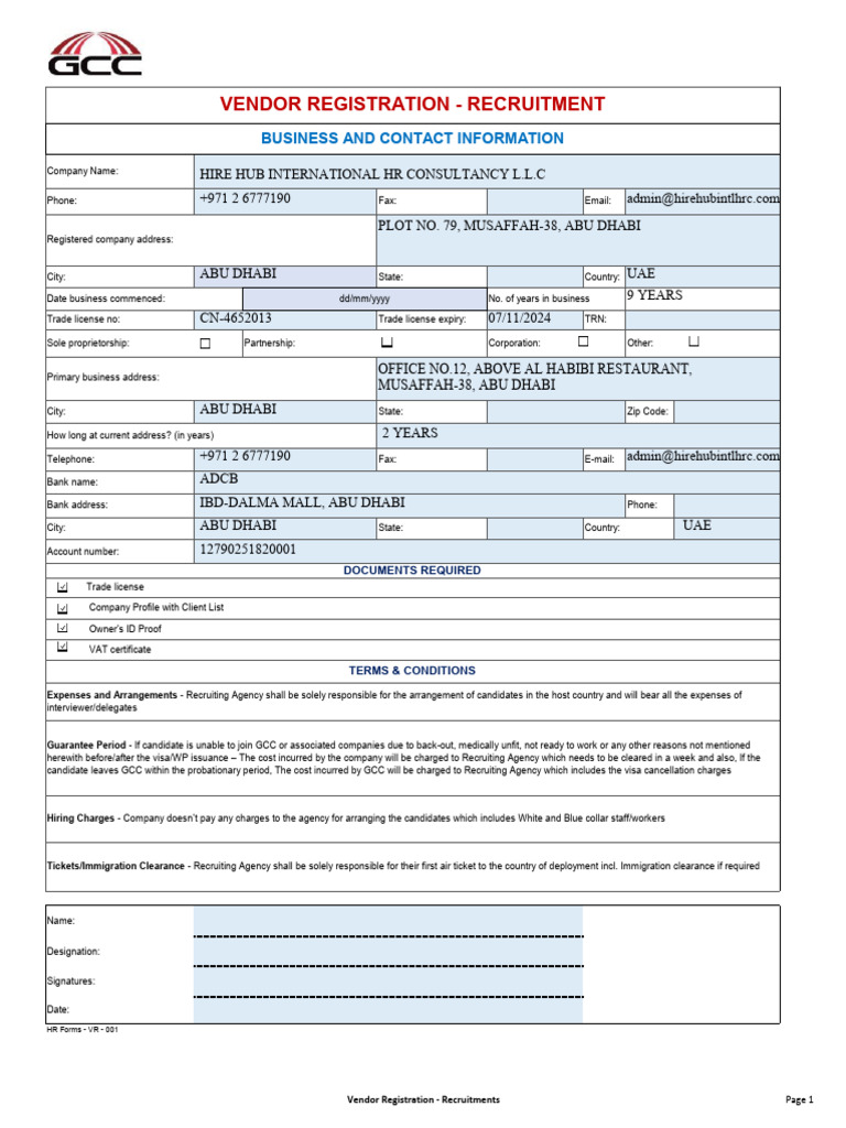 Form for the UNESCO | PDF | Business