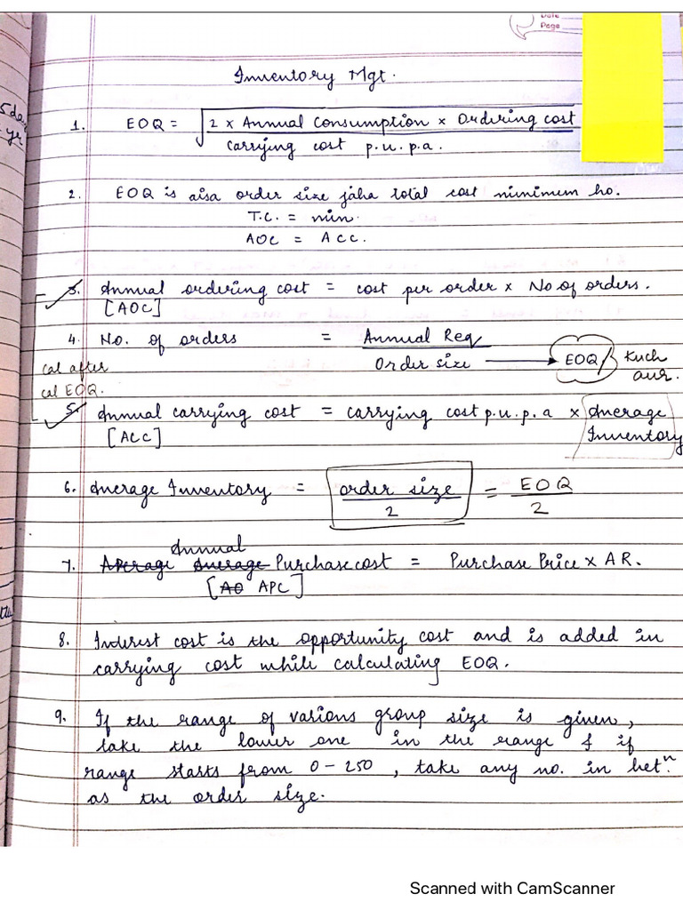 FM Notes | PDF
