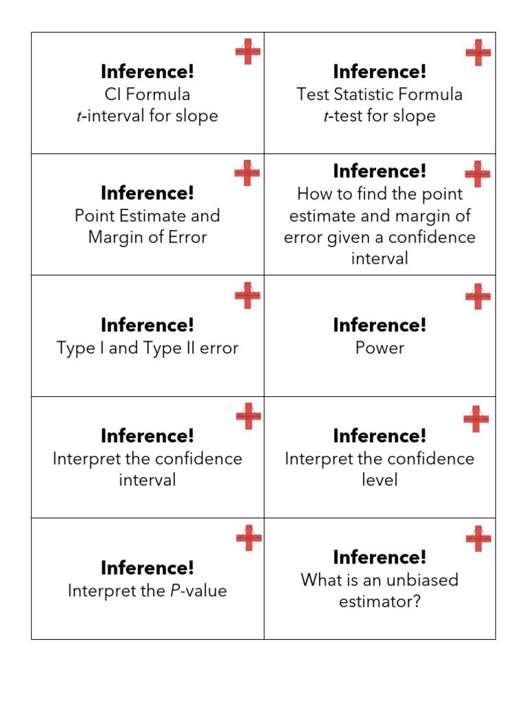 14-Official Stats Medic AP Exam Flash Cards 3 | PDF