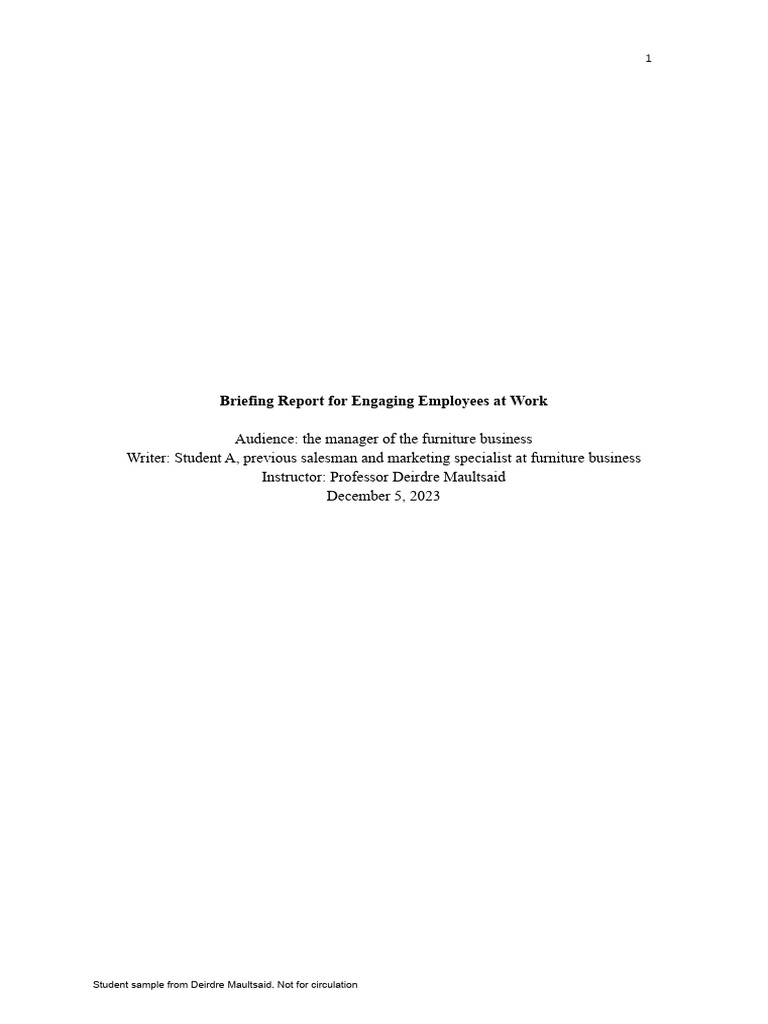 Enhancing Employee Engagement Strategies | PDF | Employment | Salary