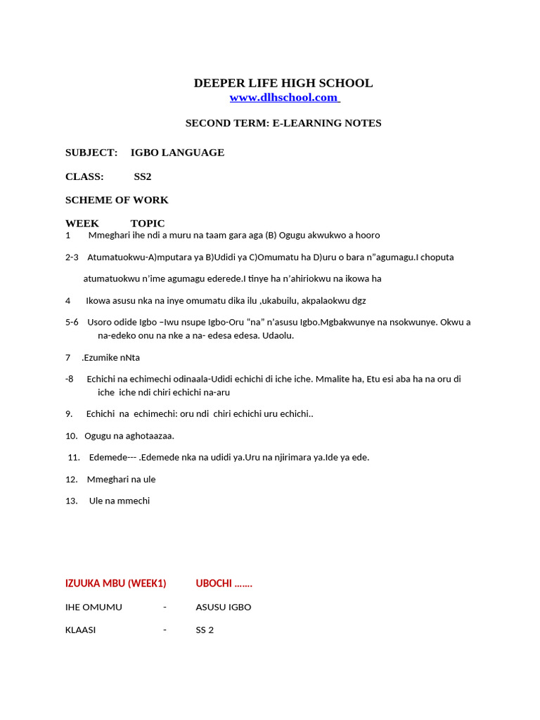 Ss2 second term pdf