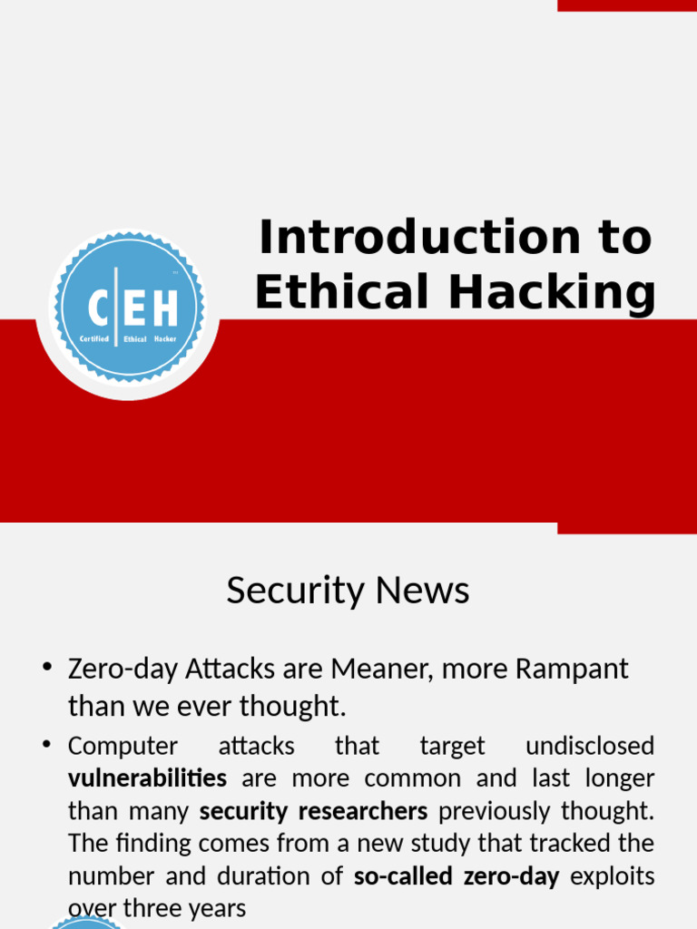 Ethical Hacking Essentials | PDF | Information Security | Security