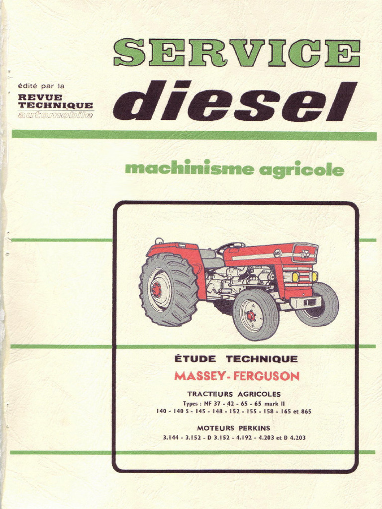 Massey Ferguson MF 1014 Traktor Betriebsanleitung - Massey Ferguson GmbH Eschwege - Angerer