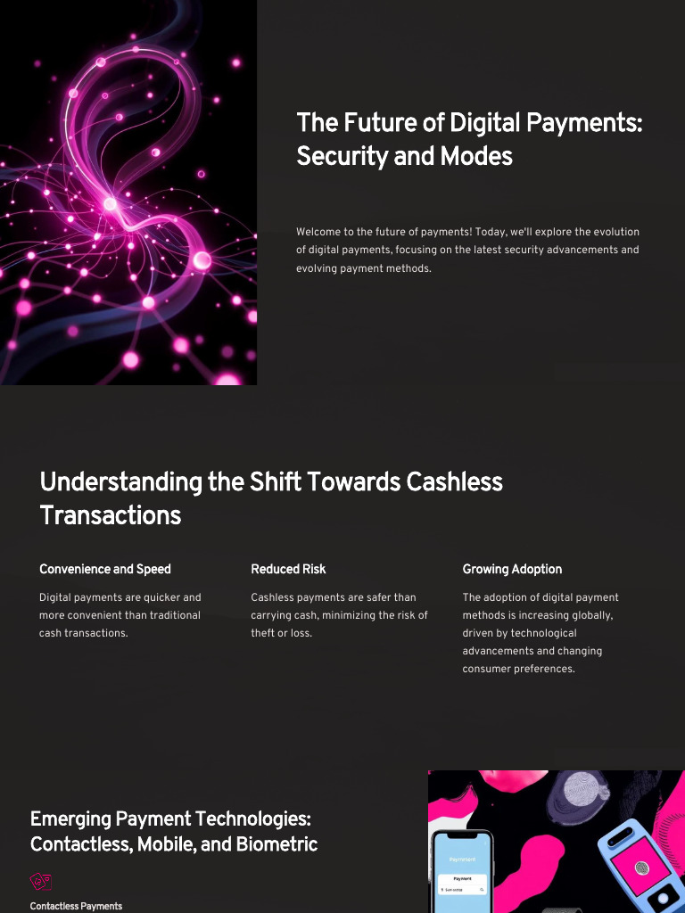 Future of Secure Digital Payments | PDF | Computer Security | Security