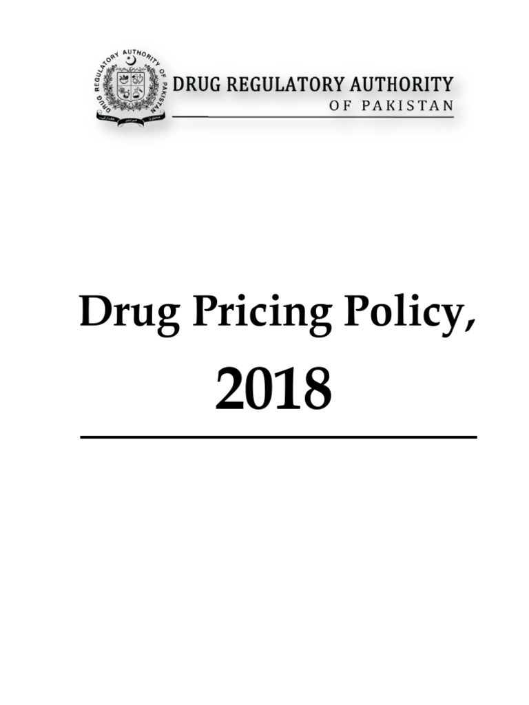 Drug Pricing Policy Pdf Value Added Tax Taxes