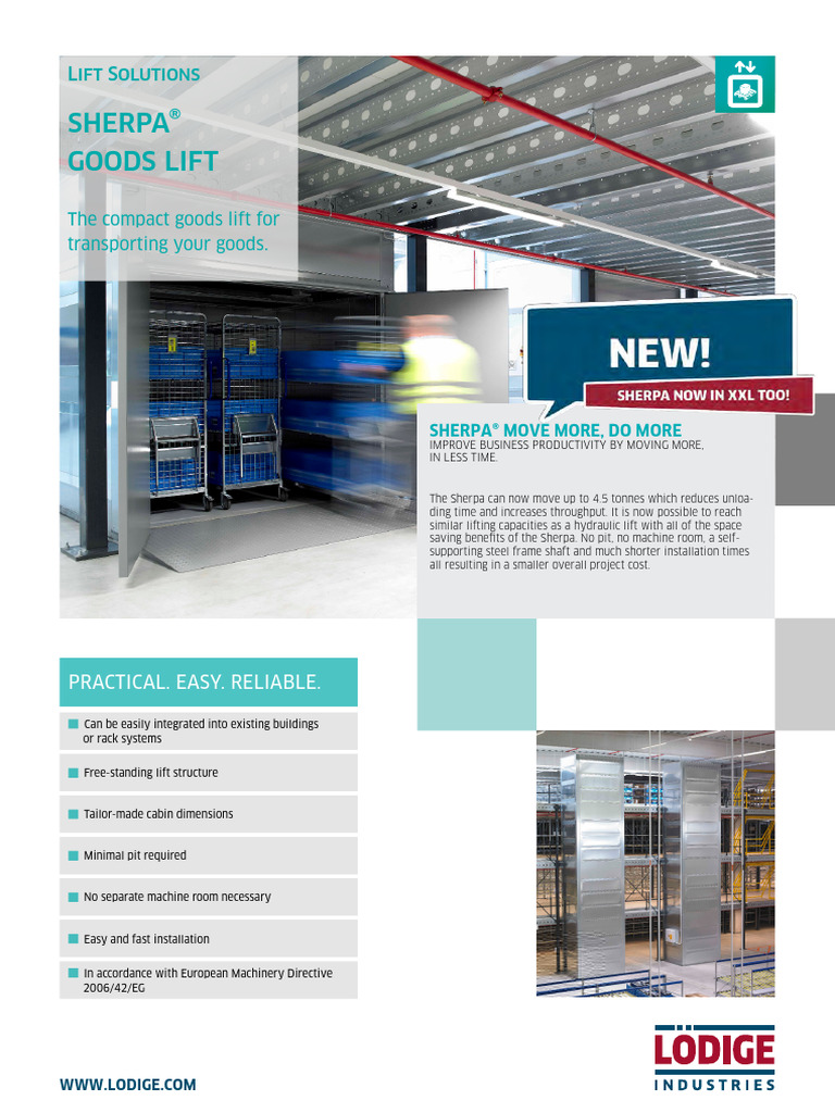 Lift 2 | PDF | Elevator | Manufactured Goods