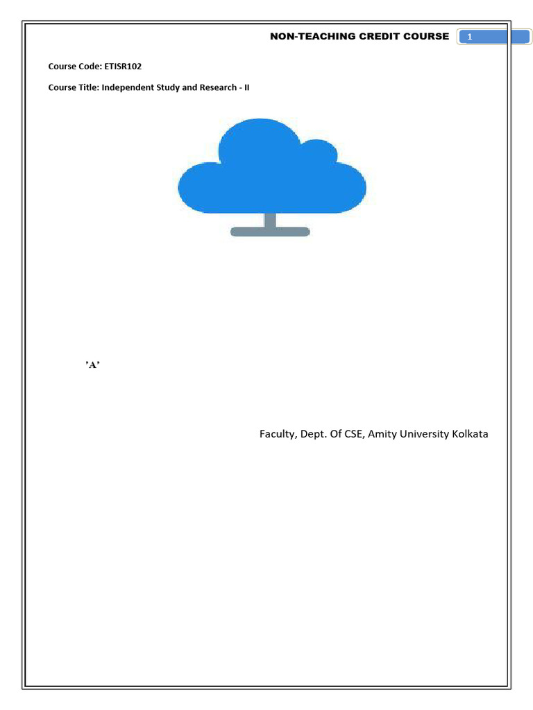 Cloud Computing Document | PDF | Cloud Computing | Software As A Service