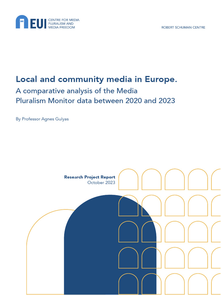 Local and Community Media in Europe-QM0723384ENN | PDF | News ...