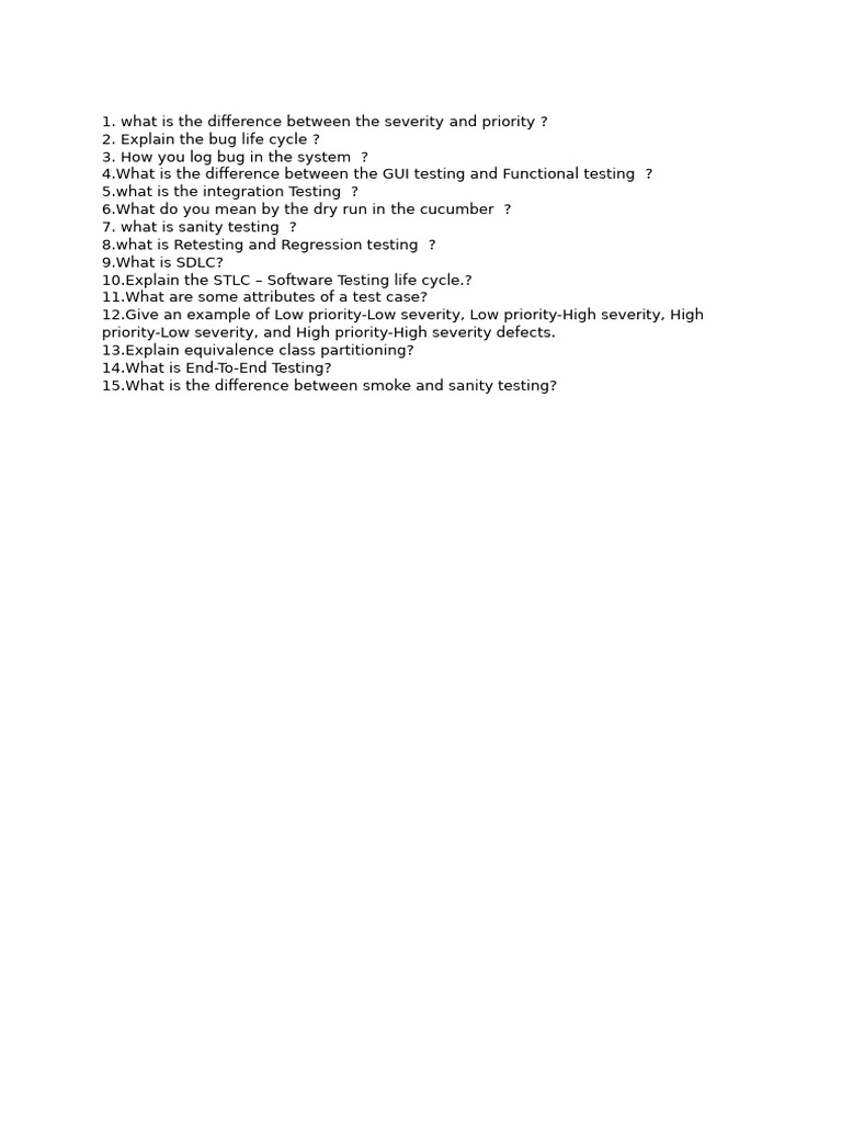 List of Questions - MT | PDF