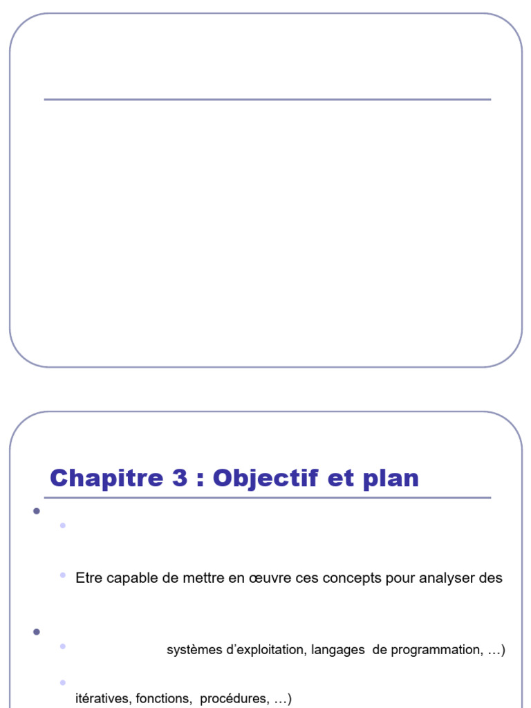 Introduction à l'Algorithmique et Programmation | PDF | C (Langage de ...