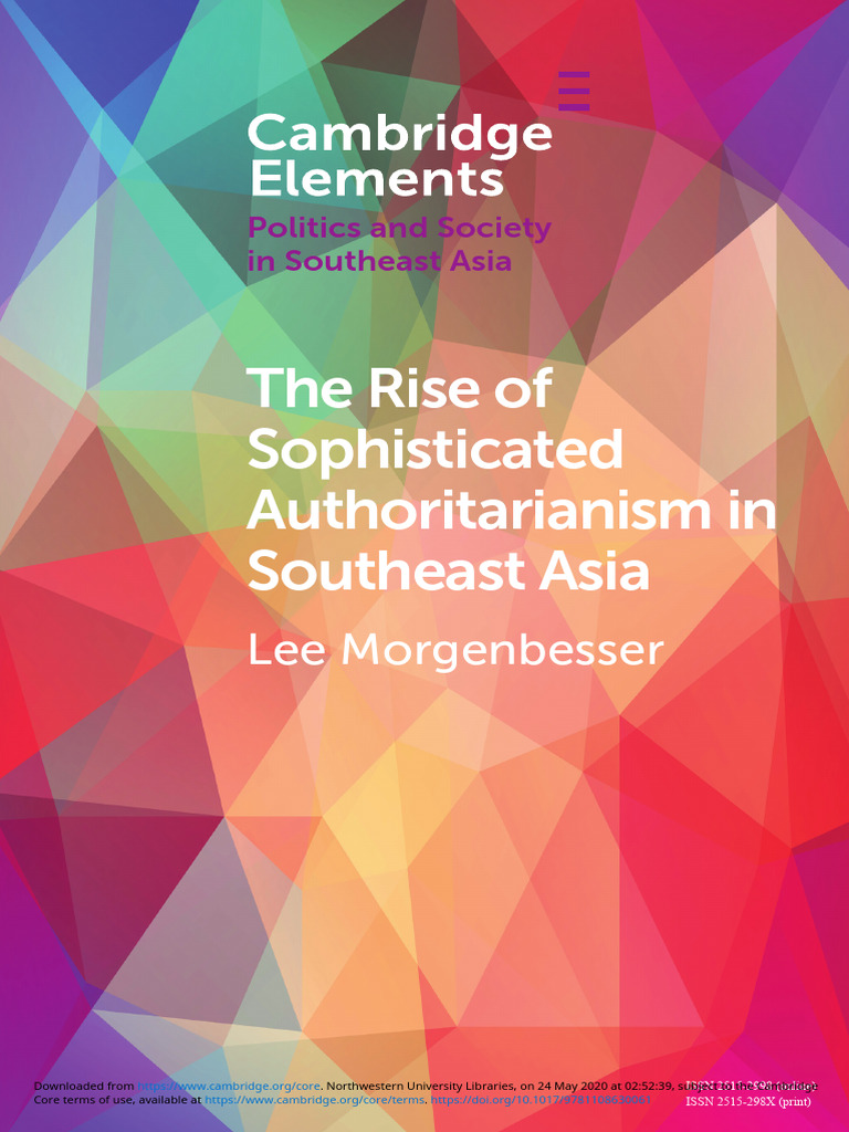 Rise of Sophisticated Authoritarianism in Southeast Asia | PDF ...