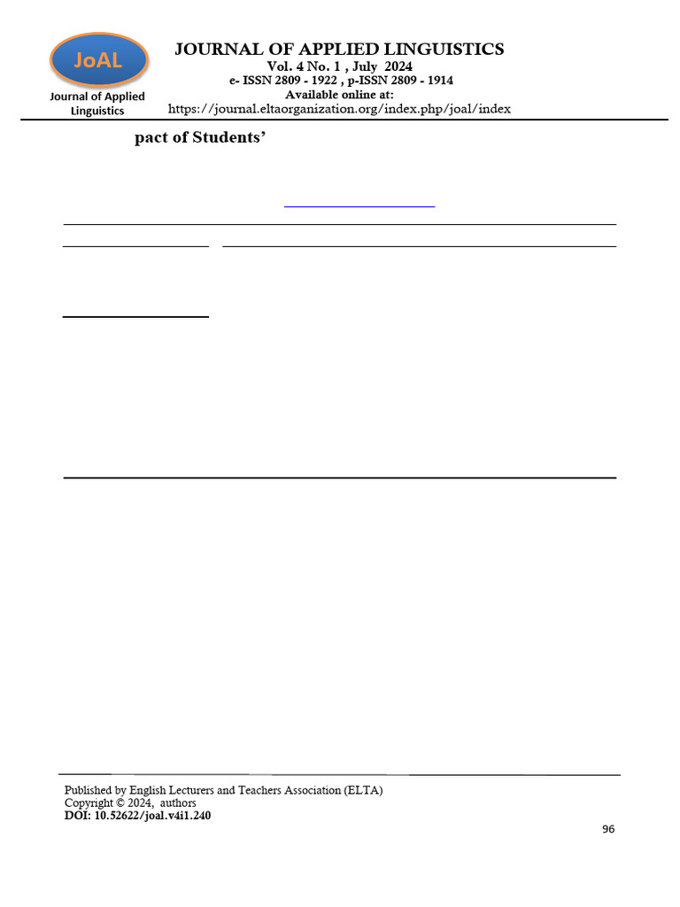 Article+10 Students'+personality | PDF | Extraversion And Introversion ...