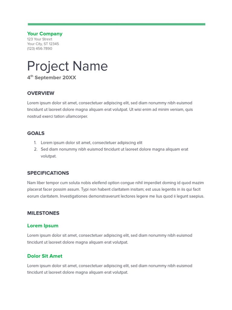 Project Proposal | PDF