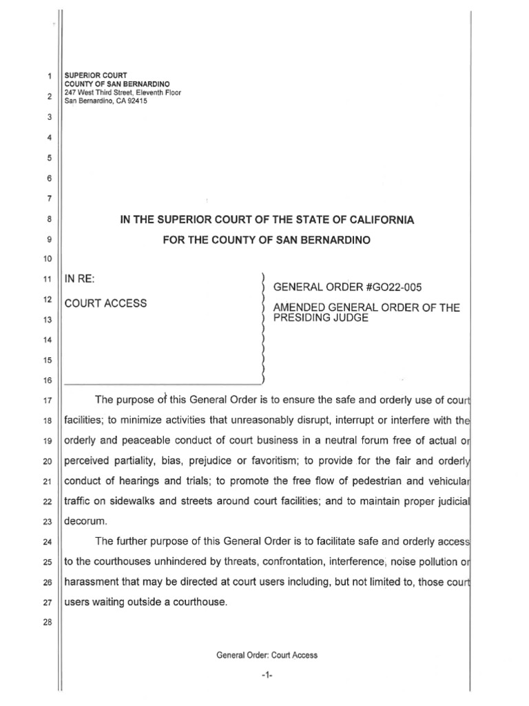 Court Access | PDF