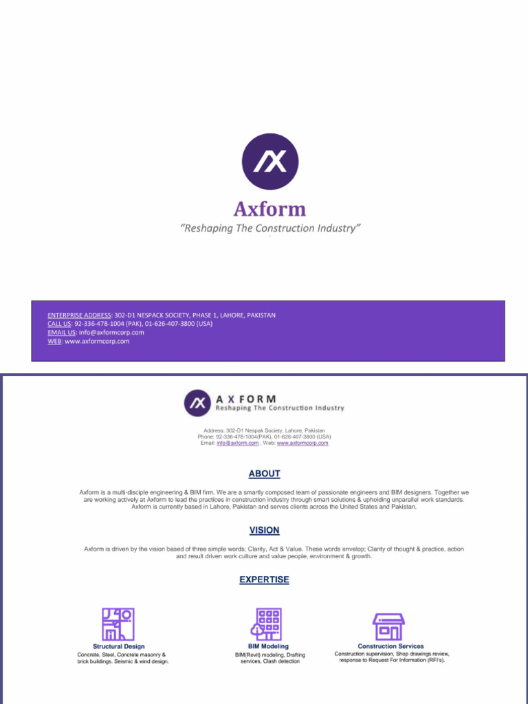 Axform Profile 06-03-2024 | PDF