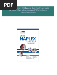 NAPLEX RxPrep 2023 Course Book for Pharmacist Licensure Exam Preparation 2023rd Edition Chelsea Bombatch all chapter instant download