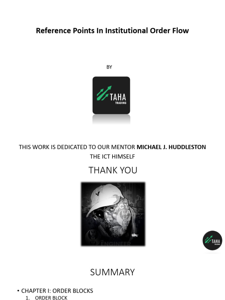 Reference Points in Institutional Order Flow | PDF | Market (Economics) |  Financial Markets