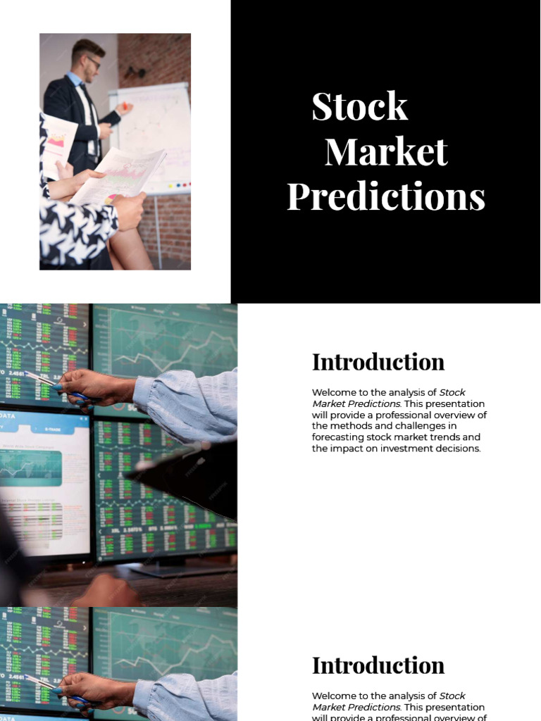 Stock Market Prediction Insights | PDF | Prediction | Forecasting