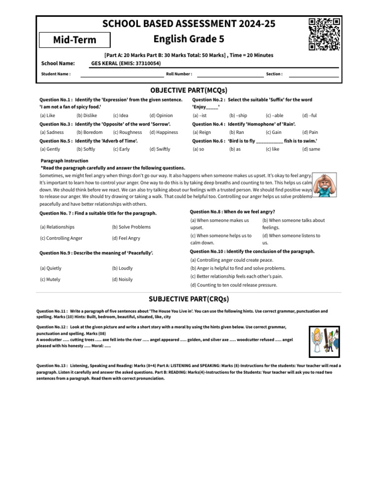 ENG 5 | PDF | Anger | Linguistics