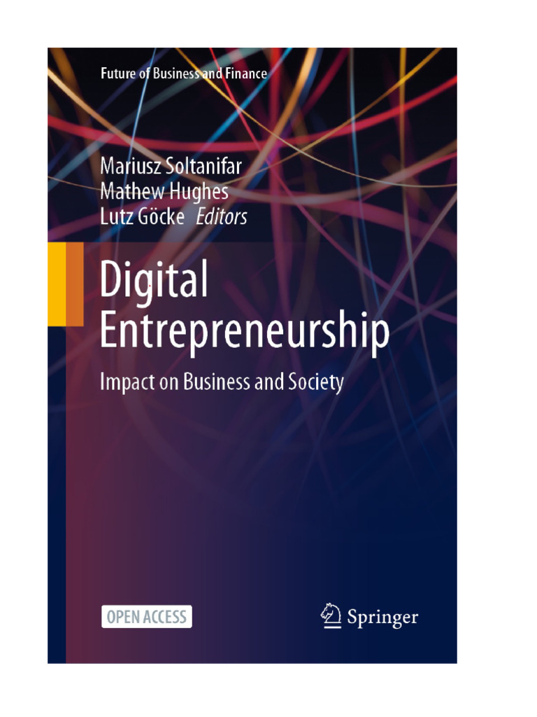 Digital Entreprenuership | PDF | Entrepreneurship | Mindset