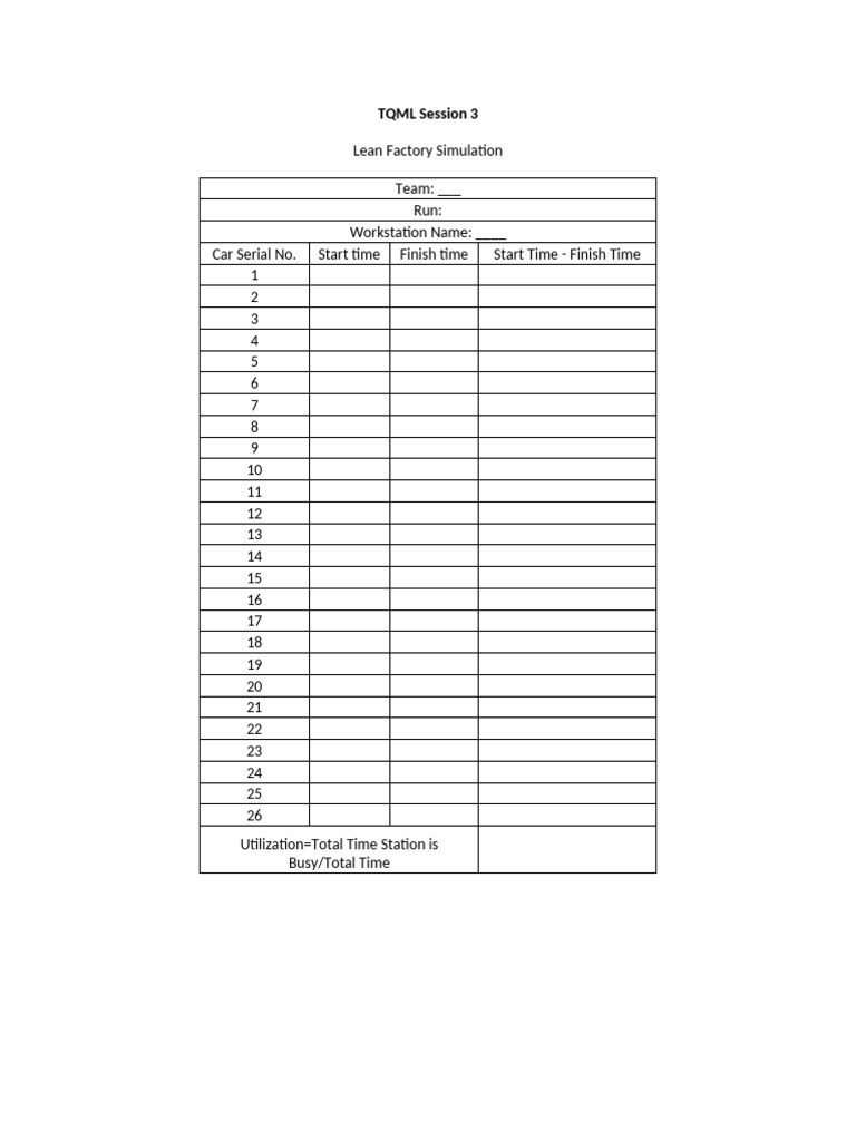 Worksheet For Simulation Game | PDF