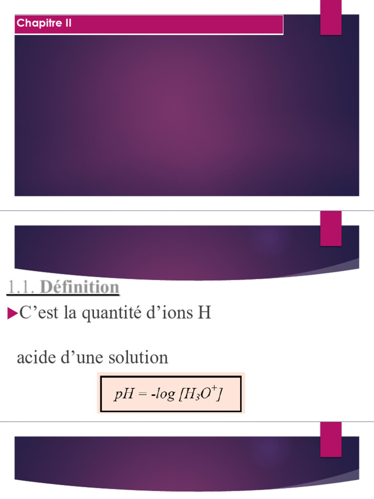 Comprendre le pH et l'équilibre acido-basique | PDF | Ph | Acide