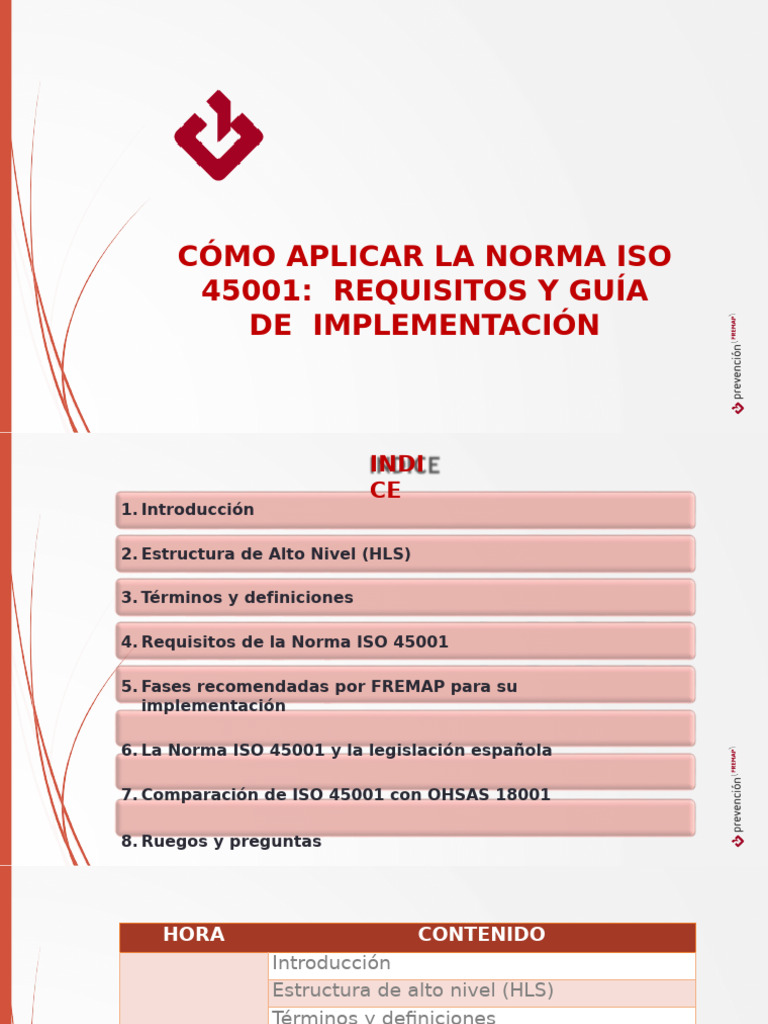 Guía de Implementación ISO 45001 | PDF | Planificación | Business