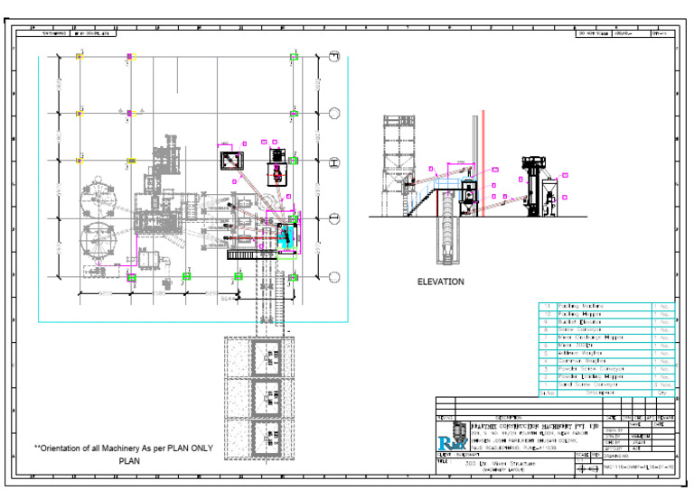 300 LtR. Mixer Structure Layout-PL16-R0-27.09.024. | PDF