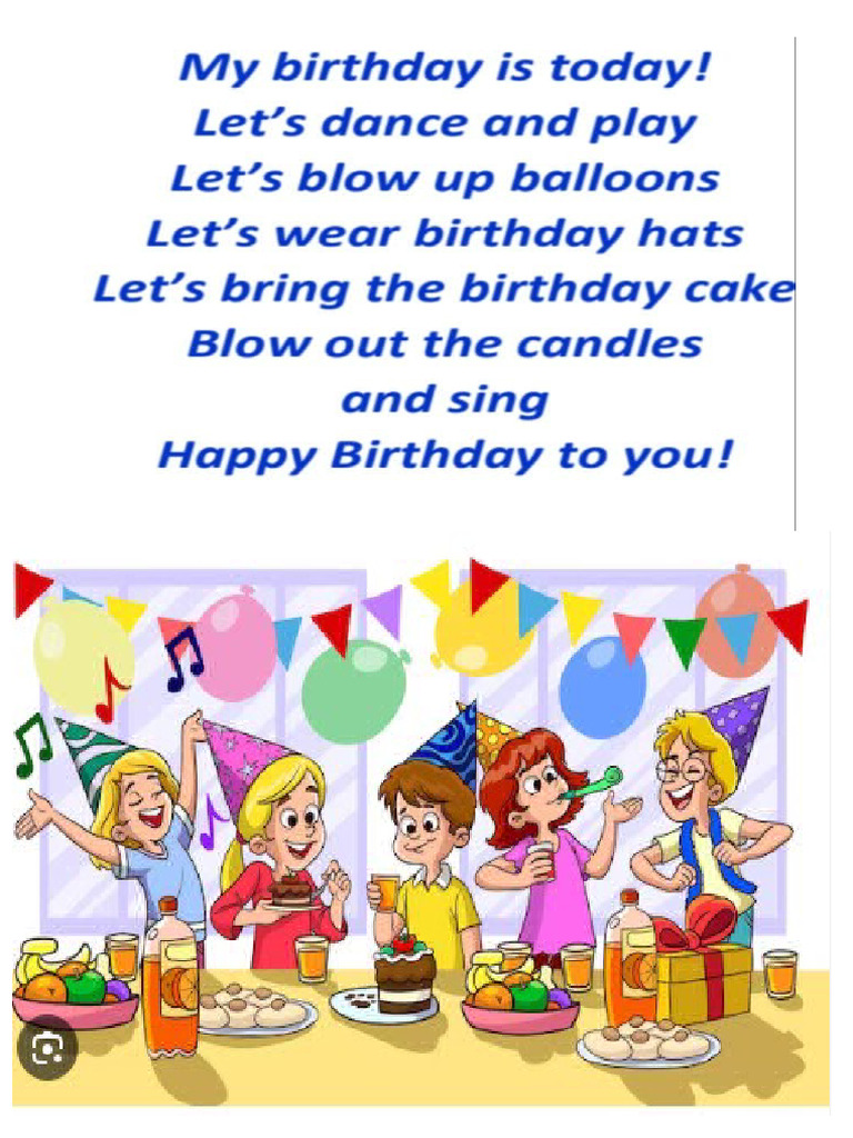 Today Is My Birthday | PDF