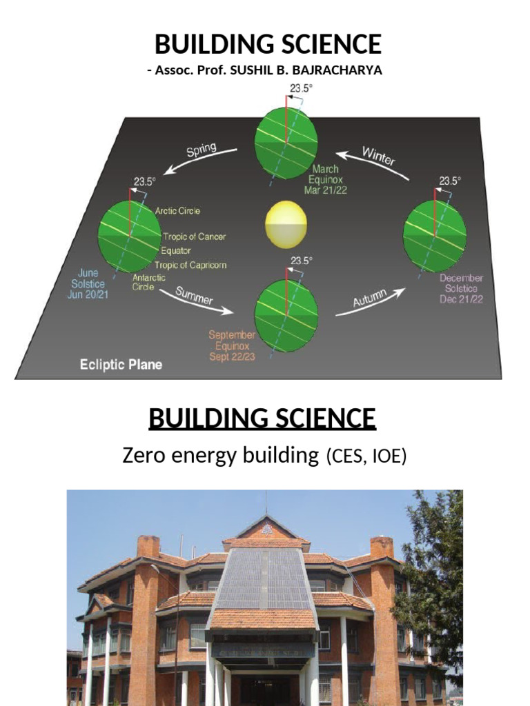 1 Building Science I Pdf Heat Transfer Applied And