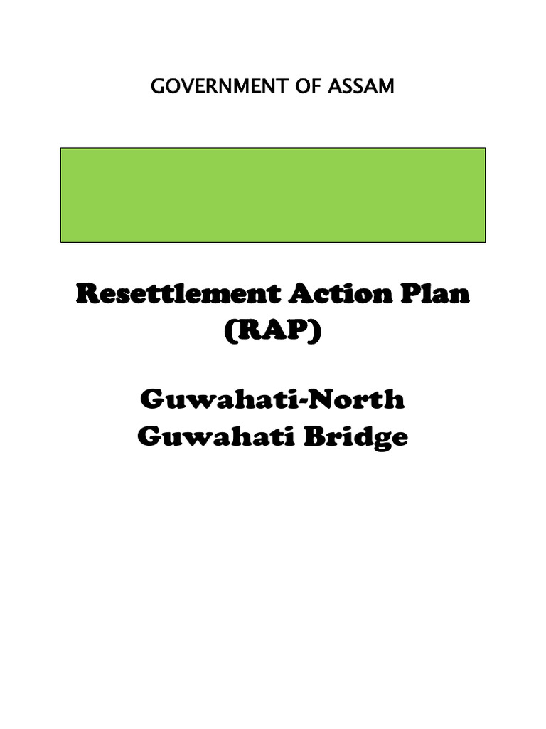 Resettlement Action Plan Rap of Brahmaputra Bridge Project | PDF
