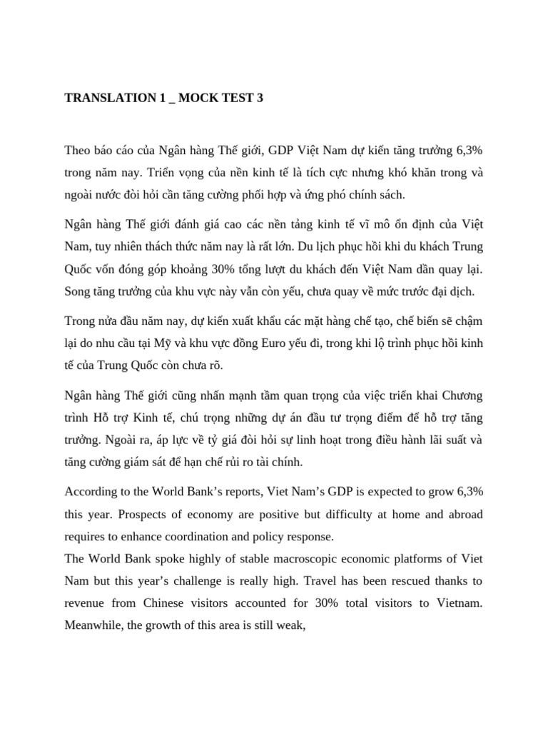 Mock Test 3 | PDF
