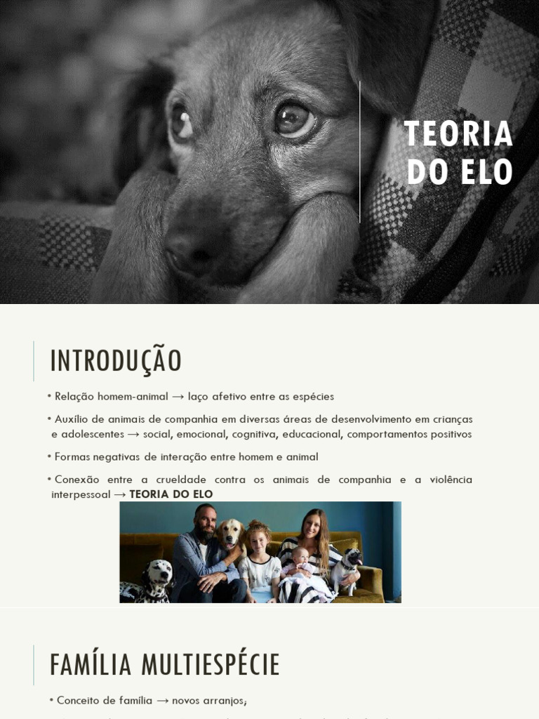 Teoria do elo slide | PDF | Medicina Veterinária | Violência