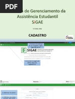 Cadastro de Usuário no SIGAA | PDF