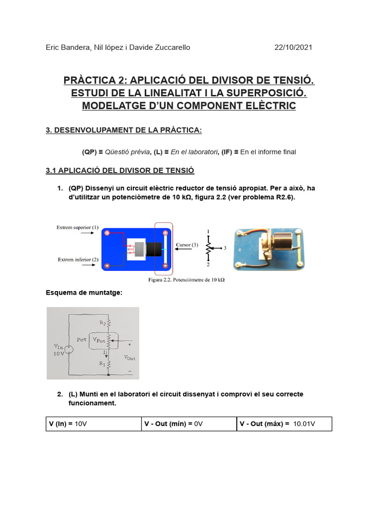 Pràctica 2 STE | PDF