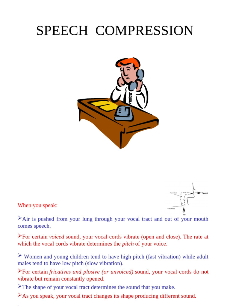 Speech Compression | PDF | Sampling (Signal Processing) | Data Compression