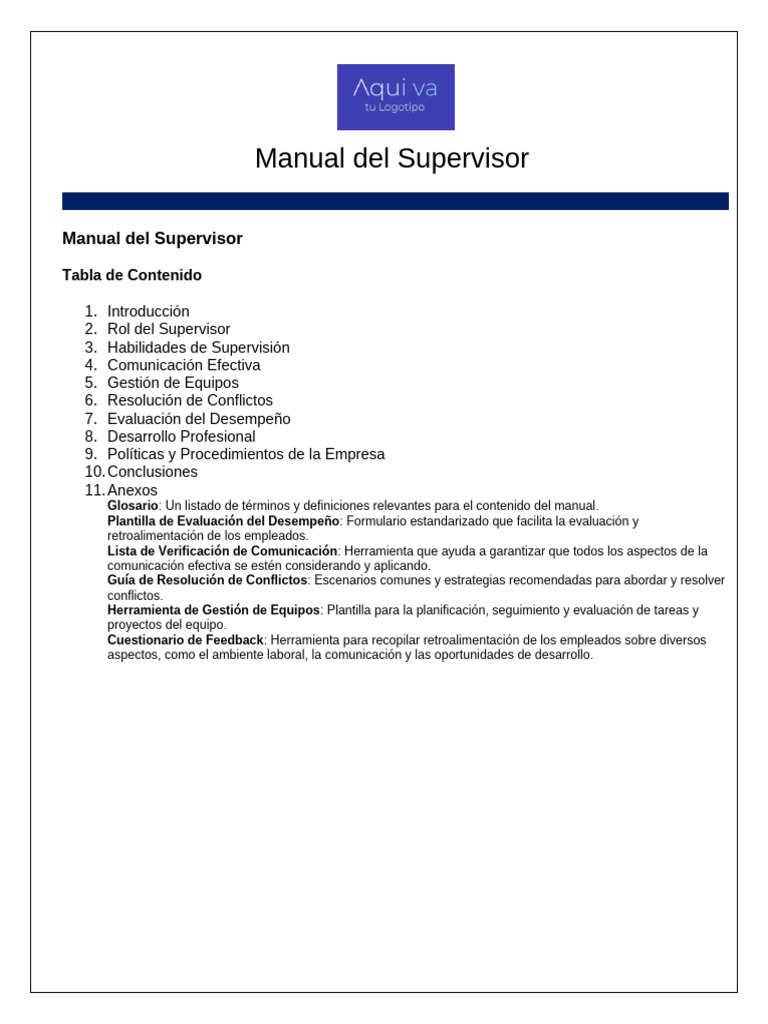 Guía Completa para Supervisores Efectivos | PDF | Comunicación | Evaluación