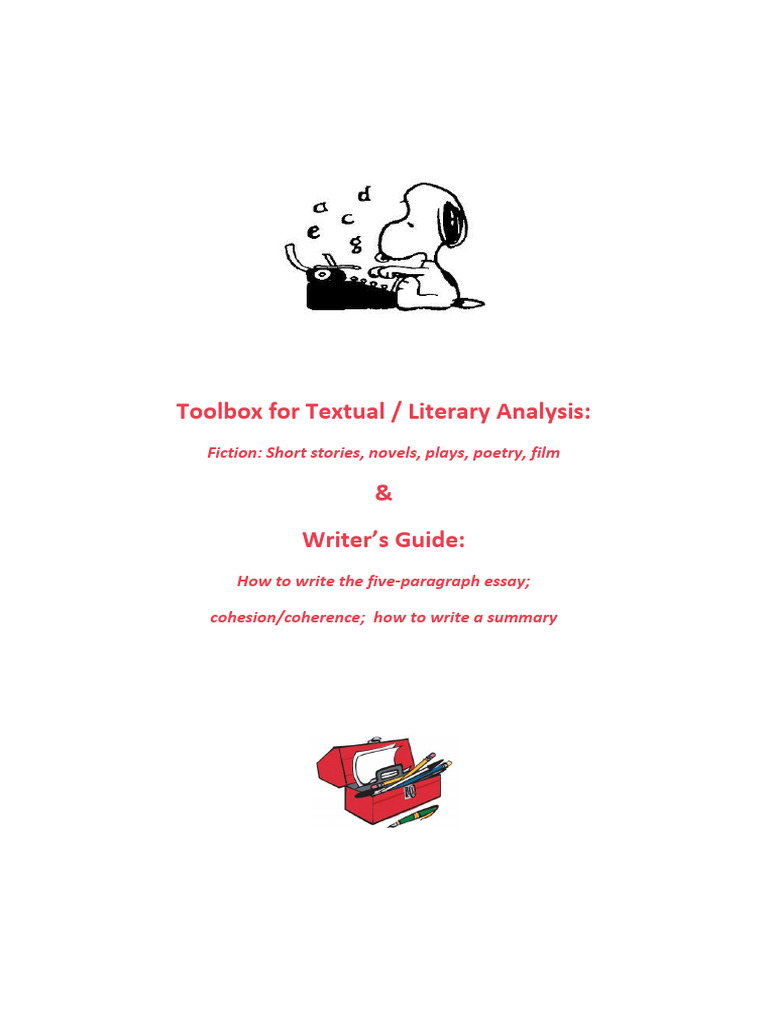Toolbox for Fiction - Analysis - And Writer%27s Guide | PDF | Narration ...