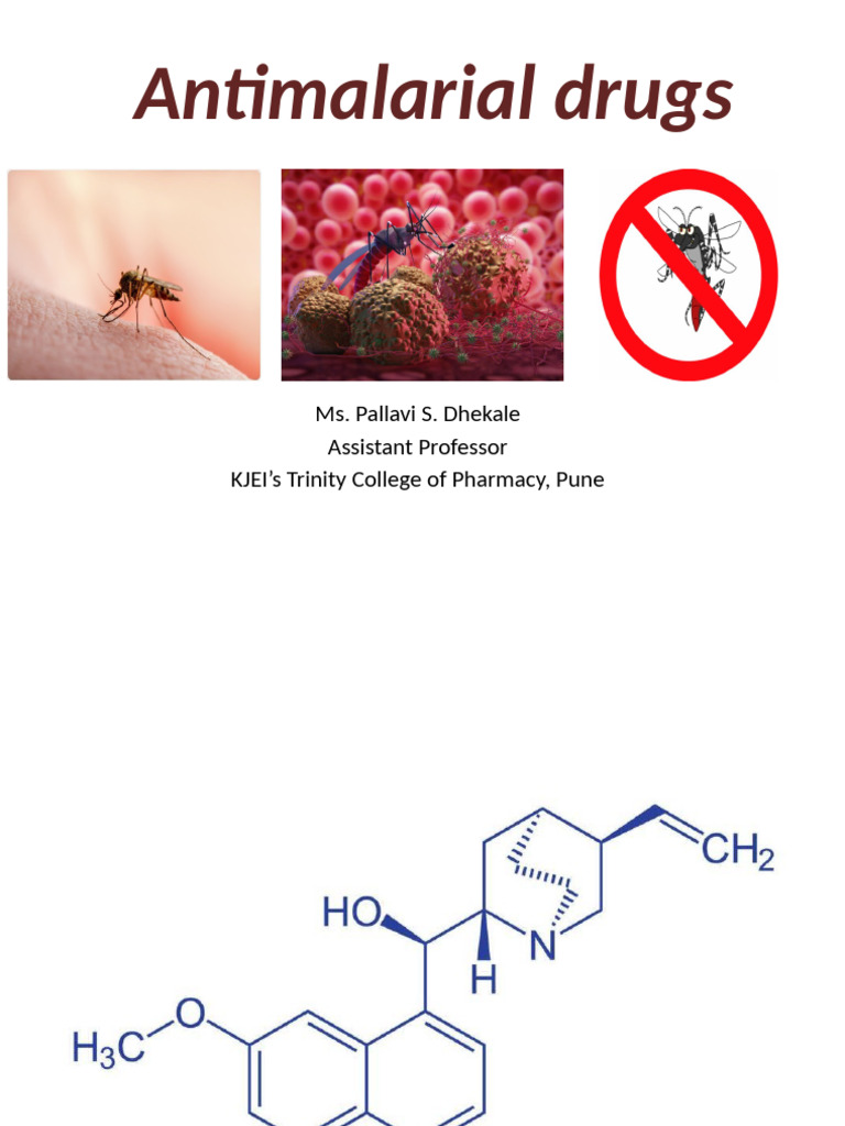Antimalerial Drugs (2) | PDF | Plasmodium | Malaria